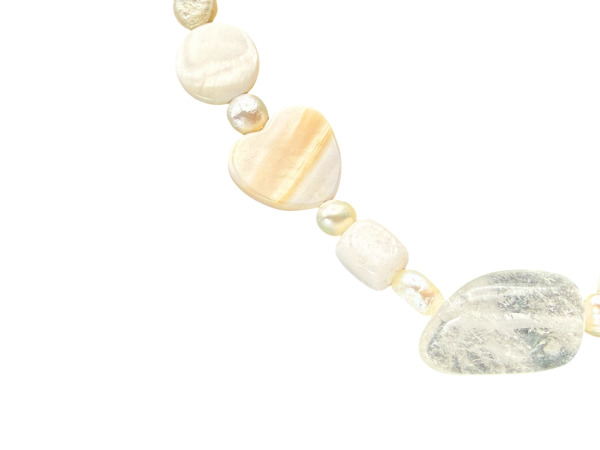 Collier witte jade zoetwater parels – foto 2 – kavel bij XL Auctions
