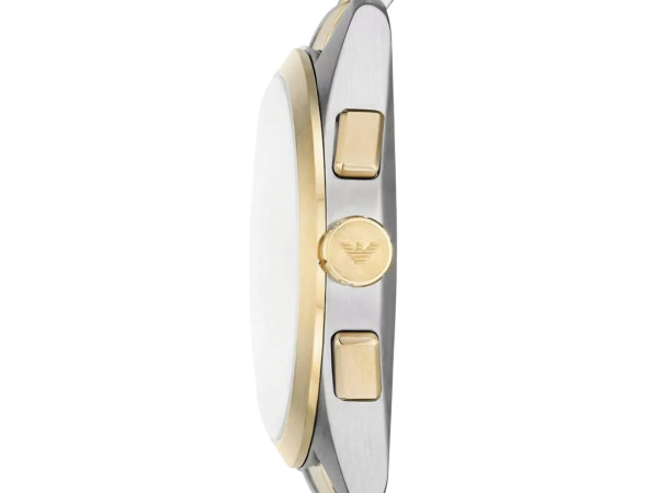 Emporio Armani | Luxe Claudio Two-Tone Chronograaf – foto 2 – kavel bij XL Auctions