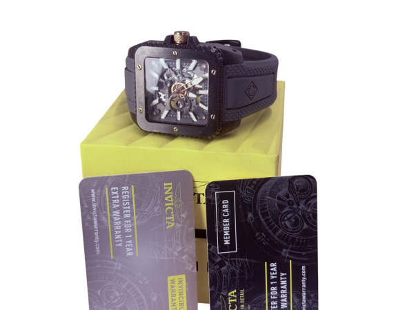 Invicta | Cuadro Skeleton Mechanisch Herenhorloge – foto 7 – kavel bij XL Auctions