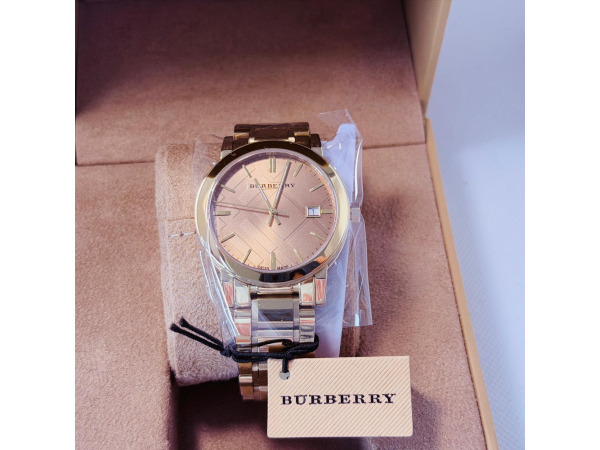 Burberry | Luxe The City Horloge met Check Wijzerplaat
