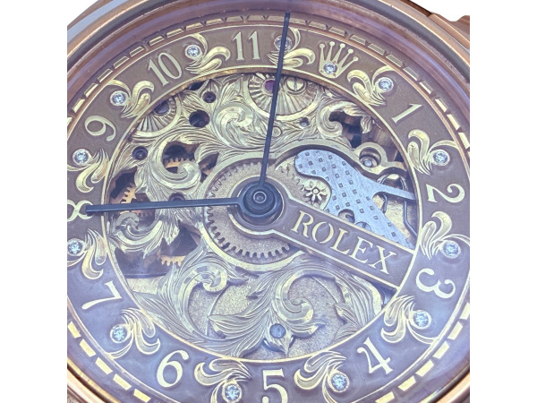 Rolex | Horlogisch Kunstwerk Skeleton Horloge – foto 7 – kavel bij XL Auctions