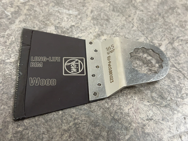 2x Fein multitool zaagblad 65mm Long-Life BIM hout – foto 3 – kavel bij XL Auctions