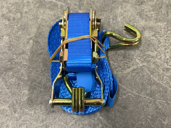 10x Konvox spanband ratelgesp+haak 25 mm x 5 m – foto 2 – kavel bij XL Auctions