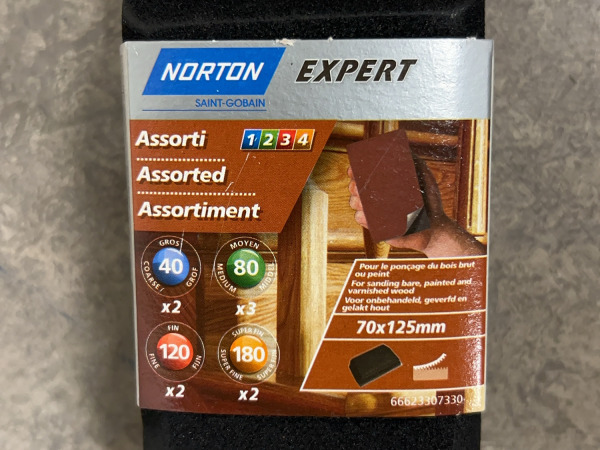 27x Norton schuurblok Expert 70x125mm – foto 2 – kavel bij XL Auctions