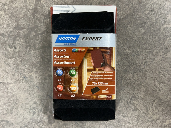 27x Norton schuurblok Expert 70x125mm – foto 7 – kavel bij XL Auctions