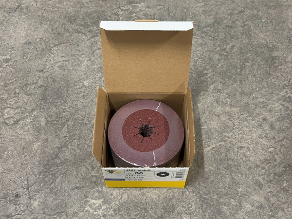 4x Sia schuurschijf P60 ø115mm 50-pack Sialox – foto 3 – kavel bij XL Auctions
