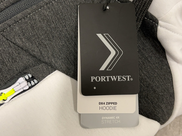 3x Portwest hoodie maat XL DX472 wit – foto 6 – kavel bij XL Auctions