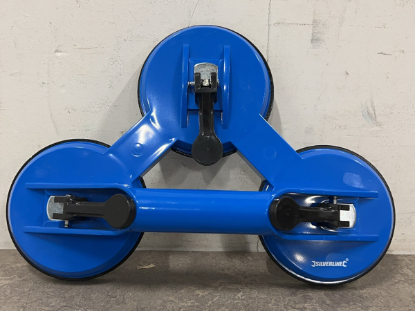 5x Silverline driedubbele glasdrager 100kg – foto 5 – kavel bij XL Auctions