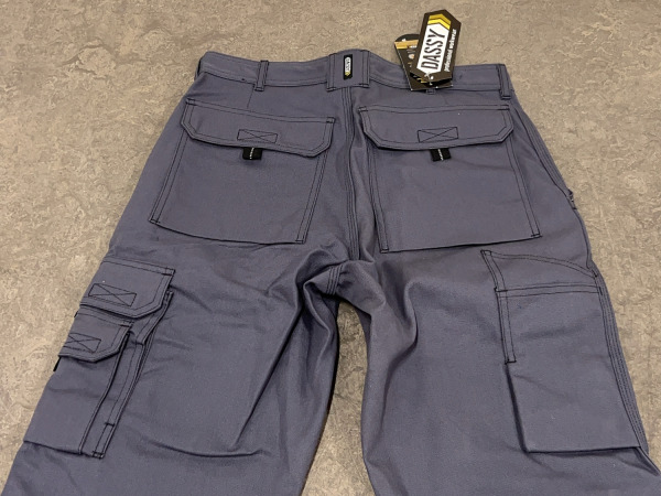 2x Dassy werkbroek maat 46 Jackson grijs – foto 5 – kavel bij XL Auctions