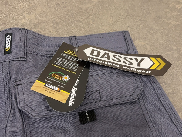 2x Dassy werkbroek maat 46 Jackson grijs – foto 6 – kavel bij XL Auctions