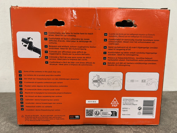 2x Black & Decker sproeipistool met 360°-kop voor hogedruk – foto 3 – kavel bij XL Auctions