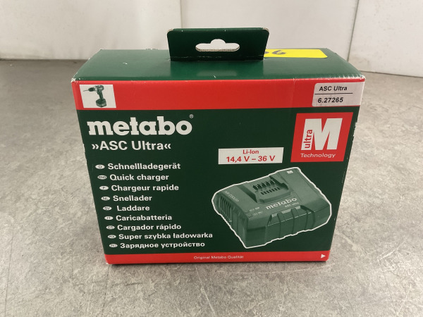2x Metabo snellader ASC Ultra 14,4-36V – foto 2 – kavel bij XL Auctions