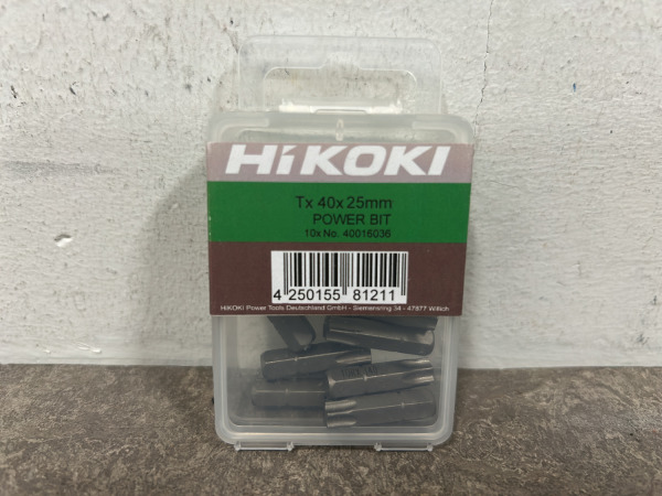 15x Hikoki powerbit TX-40 10-pack – foto 3 – kavel bij XL Auctions