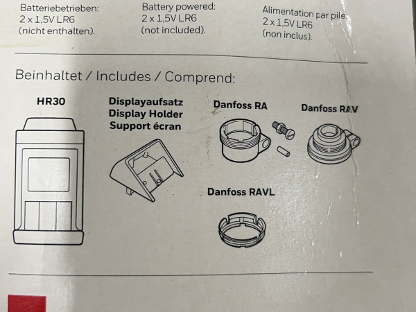 2x Honeywell progameerbare radiatorthermostaat HR-30 – foto 3 – kavel bij XL Auctions