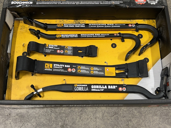 2x Roughneck koevoet set 5-delig – foto 3 – kavel bij XL Auctions