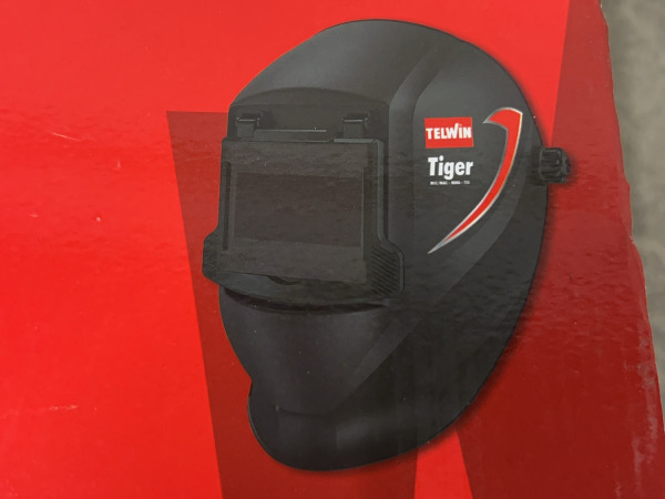 2x Telwin lashelm Tiger zwart – foto 5 – kavel bij XL Auctions