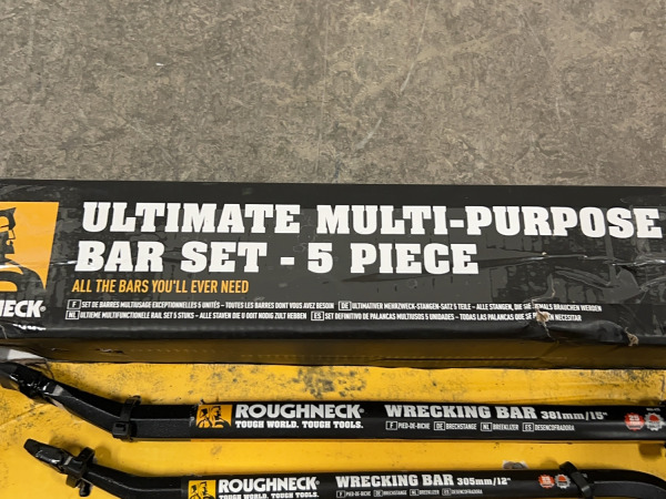 2x Roughneck koevoet set 5-delig – foto 4 – kavel bij XL Auctions