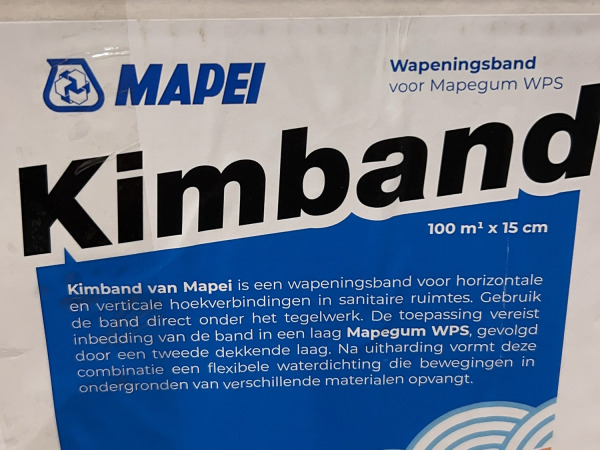 Mapei kimband 100m¹ – foto 6 – kavel bij XL Auctions