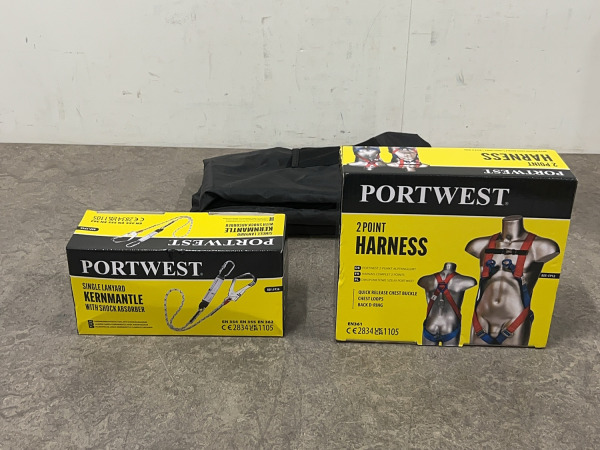 Portwest veiligheids benodigdheden set 2-delig – kavel bij XL Auctions
