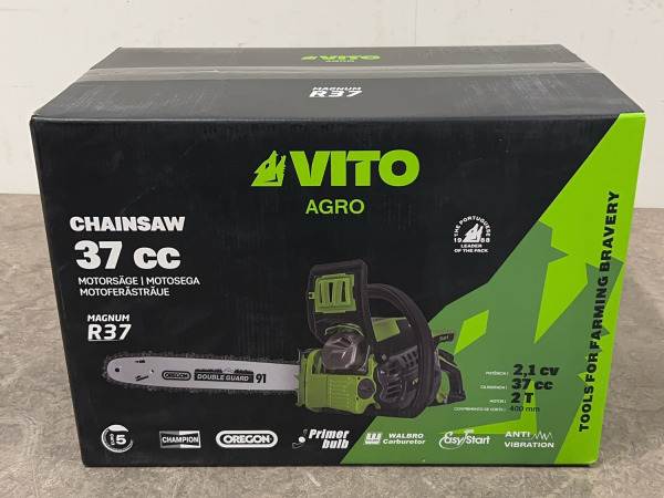 Vito kettingzaag 400mm 12000 tpm 37cc Agro – foto 2 – kavel bij XL Auctions