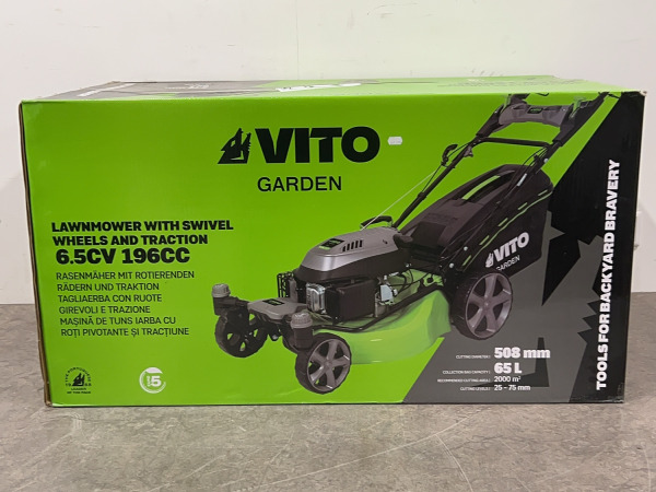 Vito grasmaaier 25-75cm 4-takt VIMRRG65 – foto 2 – kavel bij XL Auctions