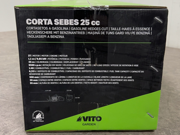 Vito heggenschaar 1600 tpm 25cc Corta – foto 6 – kavel bij XL Auctions