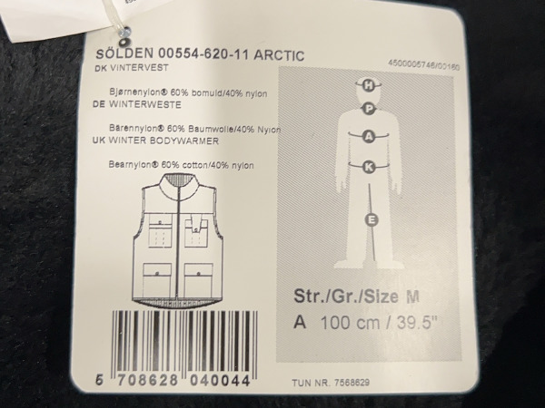 Mascot bodywarmer maat M blauw/zwart – foto 7 – kavel bij XL Auctions