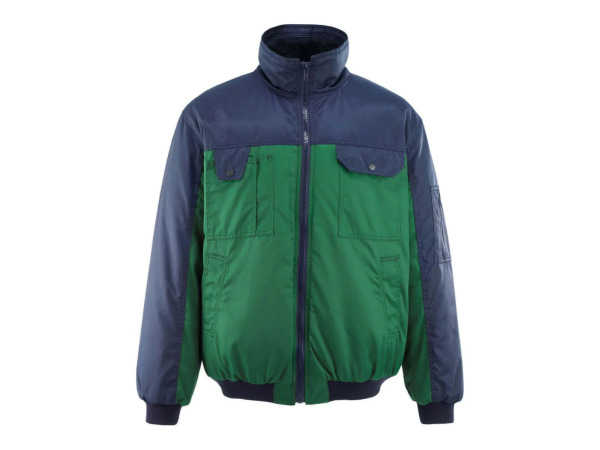 Mascot pilotenjas maat L Bolzano groen/blauw – kavel bij XL Auctions