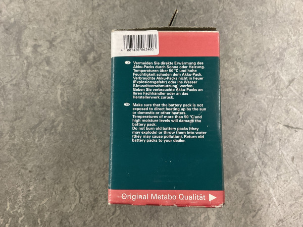Metabo accu-pack NiMH 3Ah 15,6V – foto 4 – kavel bij XL Auctions