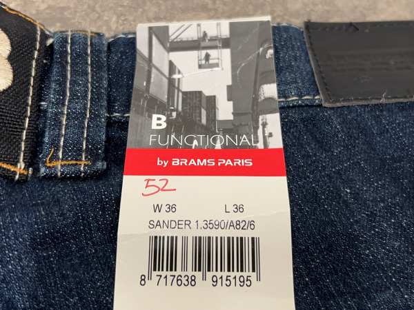 Brams Paris werkbroek maat 36-36 set 2-delig donkerblauw – foto 5 – kavel bij XL Auctions