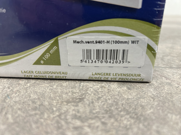 Renson ventilator met vochtsensor ø100mm Greenwave – foto 6 – kavel bij XL Auctions