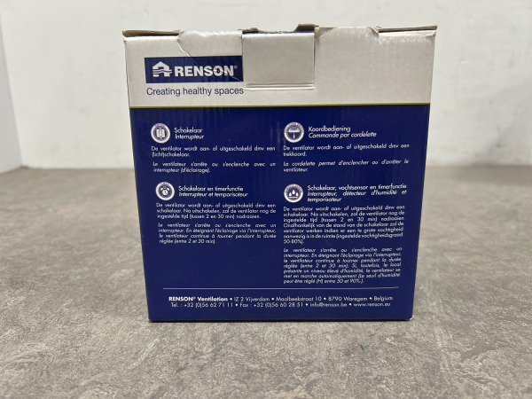 Renson ventilator ø100mm grijs – foto 4 – kavel bij XL Auctions