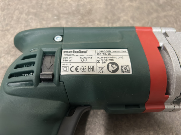 Metabo boormachine 750W BE75-16 – foto 5 – kavel bij XL Auctions