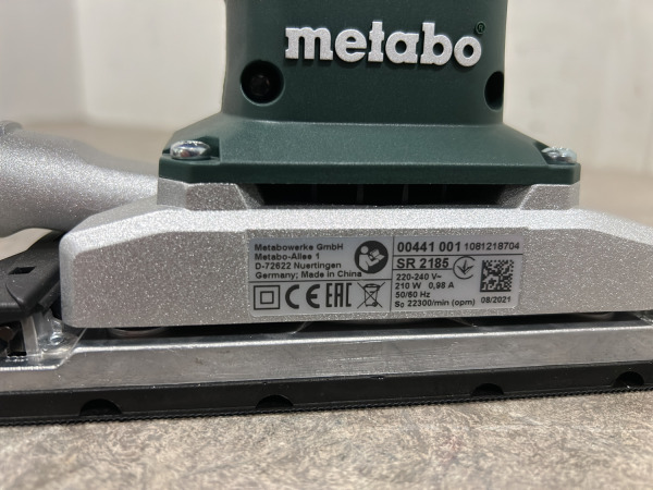 Metabo vlakschuurmachine 200W SR 2185 – foto 7 – kavel bij XL Auctions