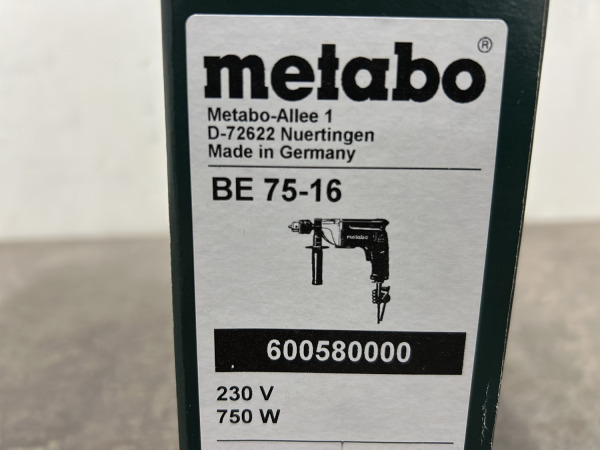 Metabo boormachine 750W BE75-16 – foto 8 – kavel bij XL Auctions