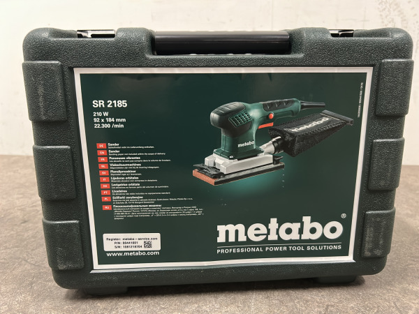 Metabo vlakschuurmachine 200W SR 2185 – foto 10 – kavel bij XL Auctions