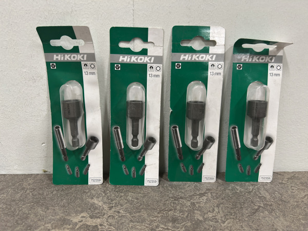 Hikoki toebehoren diverse set 9-delig – foto 4 – kavel bij XL Auctions