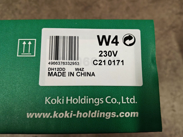 Hikoki boorhamer in doos SDS-Plus 12V DH12DD – foto 2 – kavel bij XL Auctions