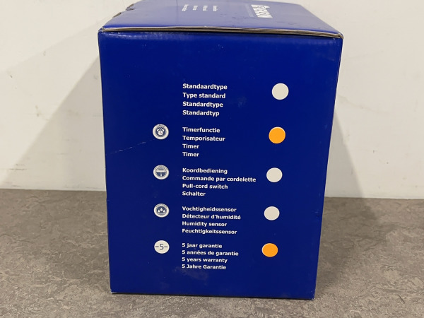 Renson mechanische ventilator met motor Ø150mm grijs – foto 3 – kavel bij XL Auctions