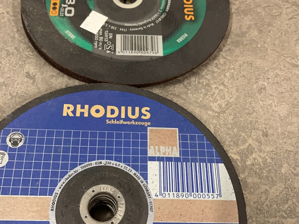 Rhodius doorslijp- en afbraamschijven set 75-delig – foto 3 – kavel bij XL Auctions