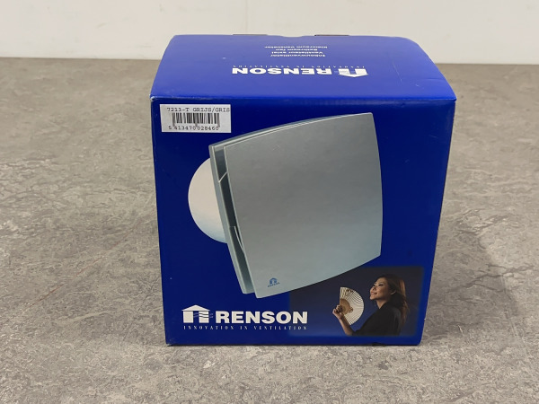 Renson mechanische ventilator met motor Ø150mm grijs – foto 5 – kavel bij XL Auctions