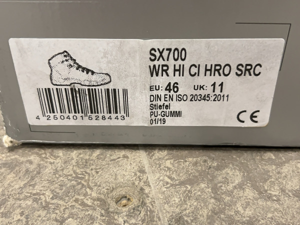 Maxguard veiligheidsschoen maat 46 S3 zwart – foto 8 – kavel bij XL Auctions