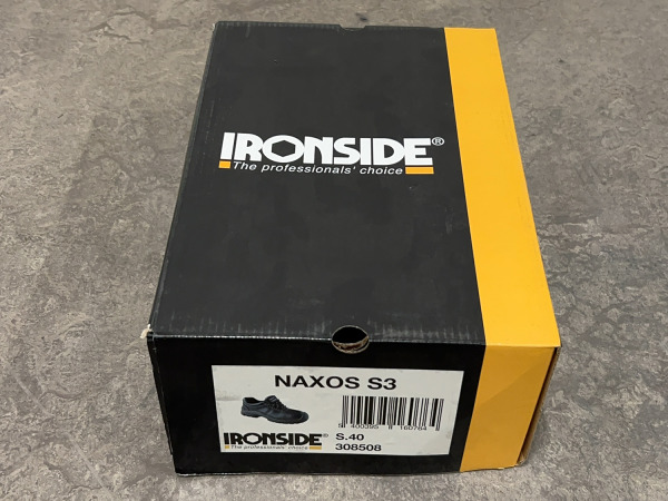 Ironside veiligheidsschoen maat 40 S3 Naxos – foto 6 – kavel bij XL Auctions