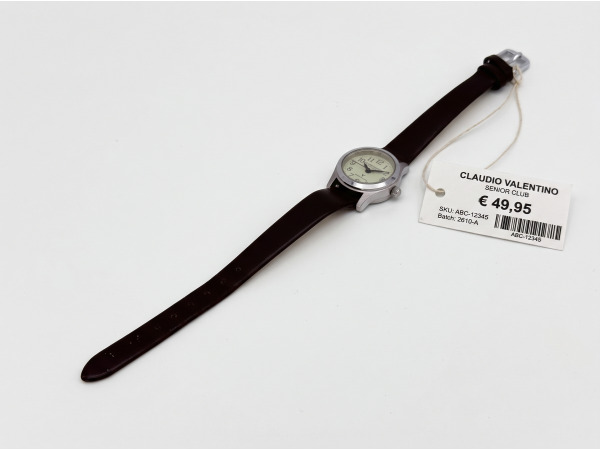 Claudio Valentino | Senior Club Klassiek Horloge – foto 8 – kavel bij XL Auctions