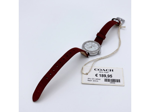 Coach | Elegant Dameshorloge met Kristallen Bezel – foto 14 – kavel bij XL Auctions
