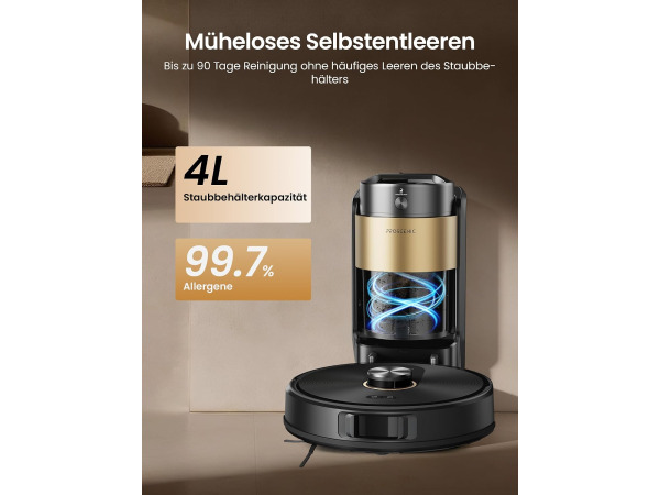 Proscenic Q20 Robotstofzuiger met dweilfunctie - 3-in-1 – foto 3 – kavel bij XL Auctions