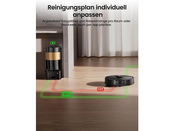 Proscenic Q20 Robotstofzuiger met dweilfunctie - 3-in-1 – foto 8 – kavel bij XL Auctions