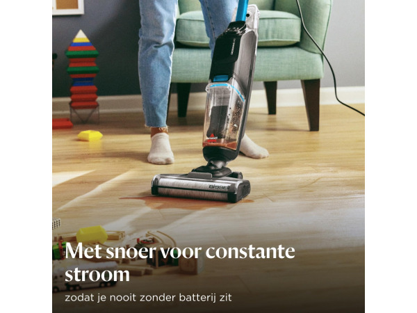 BISSELL CrossWave HF2 Nat-Droogstofzuiger met Kabel – foto 7 – kavel bij XL Auctions