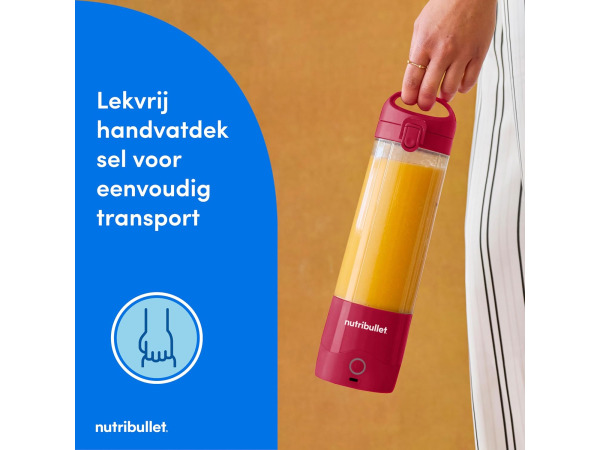 nutribullet Draagbare smoothiemaker - 475 ml - USB-C – foto 5 – kavel bij XL Auctions
