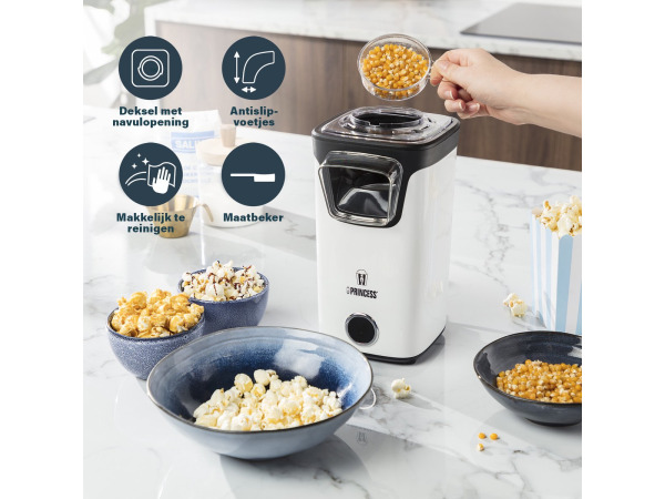 Princess Popcornmachine 292986 - Popcornmaker - 1100W – foto 2 – kavel bij XL Auctions